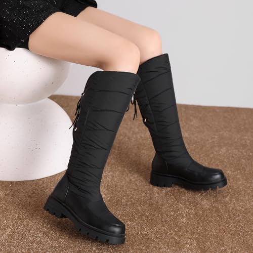 Women's Snow Boots Knee High Warm Winter Shoes