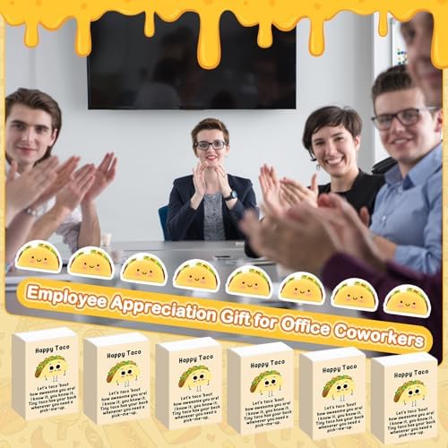 100 Sets Positive Gifts Taco Mexican Party Favors with Boxes