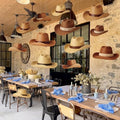 Epakh 18 Pcs Cowboy Hat Hanging Decor Western Cowboy Party Decorations