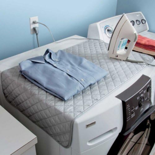 Portable Magnetic Ironing Mat Blanket (Iron Anywhere) Ironing Board Replacement, Iron Board Alternative Cover