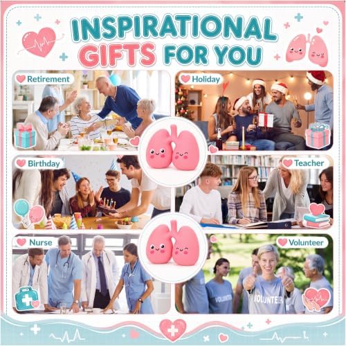 48 Sets Respiratory Care Week Appreciation Gifts for Respiratory Therapist