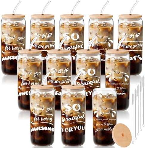 12 Set Employee Appreciation Gifts, Inspirational Thank You Gifts for Staff