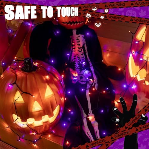 Ollny 300 LED Halloween Lights, 100FT Outdoor Halloween String Lights