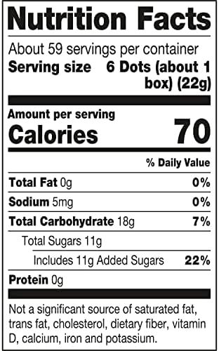 DOTS Gummy Candy, Original Flavors, 55 Count Mini Boxes