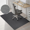 Sycoodeal Chair Mat, 48" x 55" Office Chair Mat for Hardwood and Tile Floor, Heavy Duty Floor Protector for Rolling Chairs, Non-Slip,Computer Mat for Home Office(Grey)