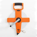 Keson NR10165H Nylon Coated Steel Blade Measuring Tape with Zero Point at Tape End and Hook End (Graduations: 1/10, 1/100), 165-Foot