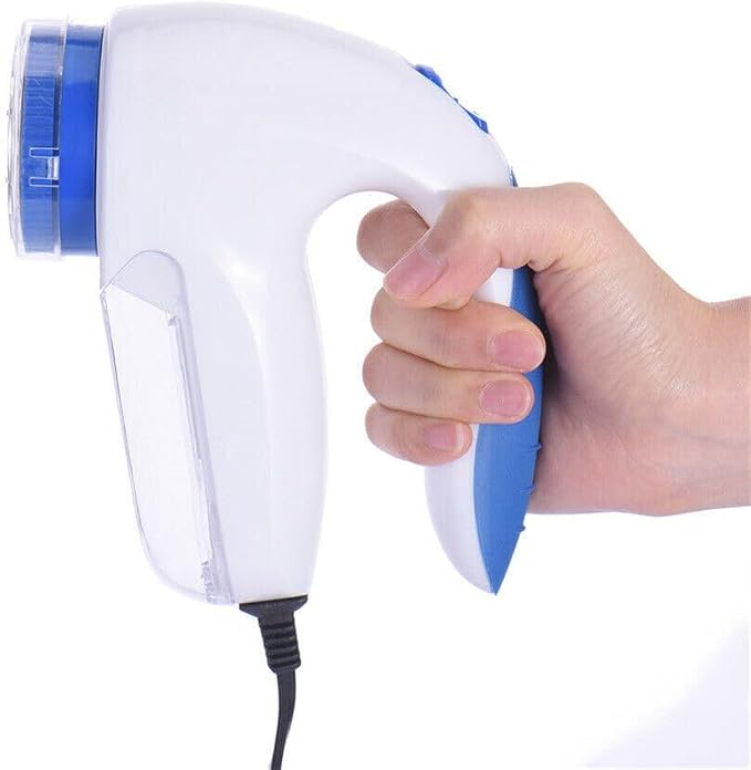 Electric Fabric Shaver & Lint Remover – Portable Sweater Defuzzer & Fuzz Ball Remover for Clothes, Blankets, Curtains, Couches & Upholstery | Instantly Restores Fabrics to a Like-New Look