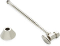 Signature Hardware 446661 Corrugated Toilet Supply Kit with 5/8" OD X 3/8" OD Angle Stop