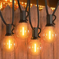 GPATIO 150FT Outdoor String Lights, Waterproof Patio Lights with 77 Dimmable Hanging Light Globe G40 Bulbs, 2700k Shatterproof Connectable for Backyard Gazebo Porch Outside Decor