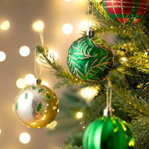 Valery Madelyn 35ct Christmas Tree Decorations Ball Ornaments 2.76 Inches