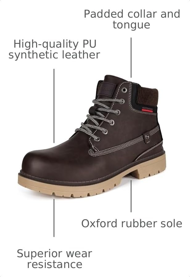 Eagsouni Mens Womens Winter Snow Boots