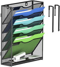 Kuntine.B Wall File Organizer Office Hanging Magazine Holder Wall File Organizer for Office Home