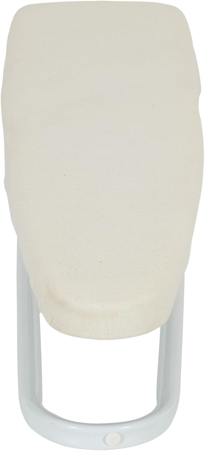 Household Essentials Basic Sleeve Mini Ironing Board | Natural Cover and White Finish | 4.5" x 20" Ironing Surface