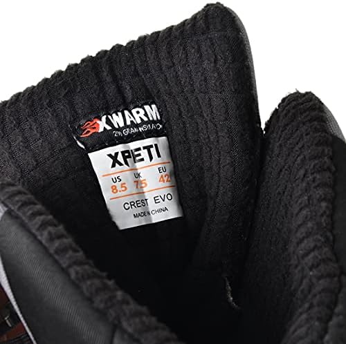 XPETI Men’s Crest Thermo High-Top Winter Hiking Boots Waterproof Insulated