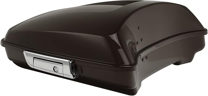 5.5" Razor Motorcycle Trunk W/Latch Key Fit For Harley 2014-2025 Touring CVO Road King Street Glide Electra Glide Ultra Limited Pack Black Forest & Wineberry