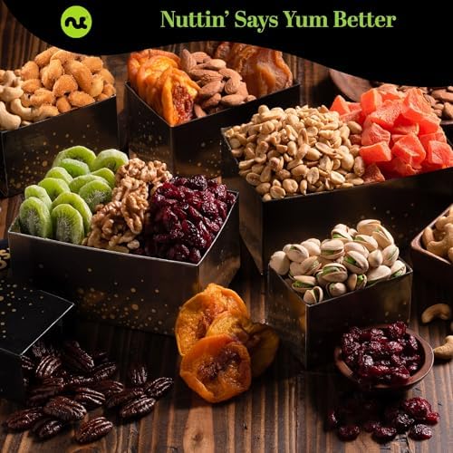 NUT CRAVINGS - Christmas Treats Tower - (12 Assortments)