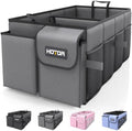 HOTOR Trunk Organizer - Foldable Car Organizer for SUVs & Sedans Storage