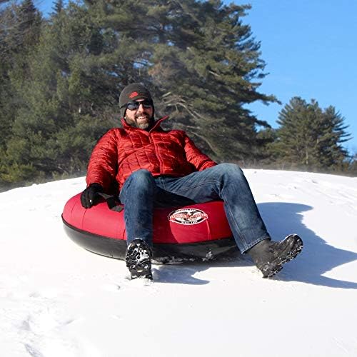 Flexible Flyer 40" Commercial-Grade Winter Snow Tube with Pull Strap