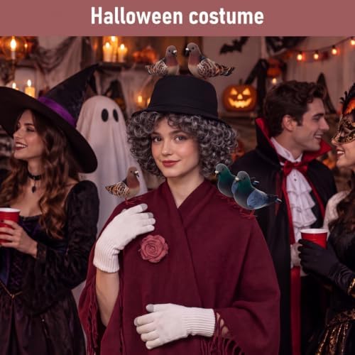 10 Pcs Halloween Movie Pigeon Costume Set for Women