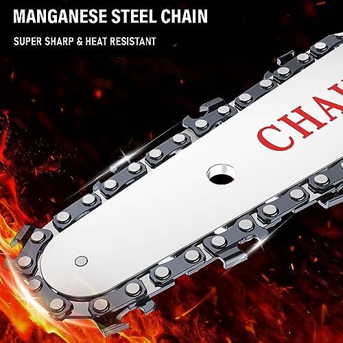 Tietoc Mini Chainsaw 6-Inch with 2 Batteries, Electric Saw, Stocking Stuffers Christmas Birthday Gifts Present for women mom wife Adults, Cool Gadgets 2025
