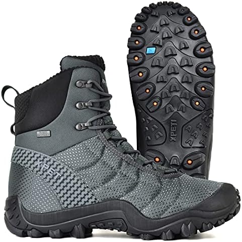 XPETI Men’s Crest Thermo High-Top Winter Hiking Boots Waterproof Insulated