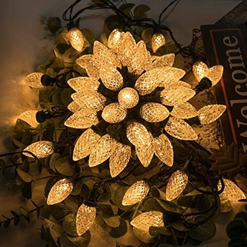 AWQ 200LED 146.9 FT C9 Christmas Lights Fairy String Lights Warm White
