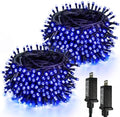 2 Pack 200 LED Christmas Lights 13 Modes Extendable Christmas Tree Lights