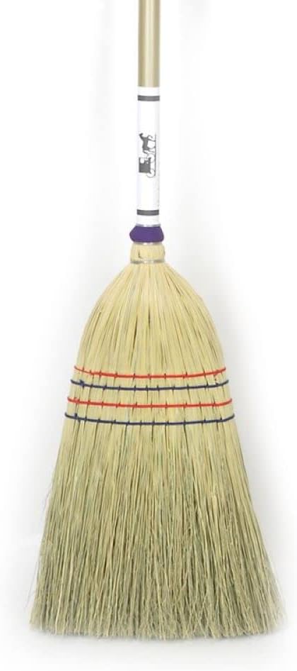 Lehman's Authentic Corn House Brooms, Handcrafted, Traditional Brooms for Sweeping, Cleaning and Dusting, Durable, Made in the USA, 55 inch