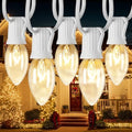 Minetom C9 Christmas Lights Outdoor, 100FT String Lights with 100 Bulbs