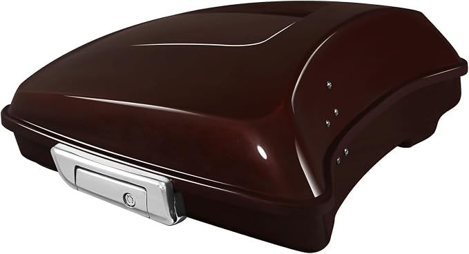 5.5" Razor Motorcycle Trunk W/Latch Key Fit For Harley 2014-2025 Touring CVO Road King Street Glide Electra Glide Ultra Limited Pack Midnight Crimson