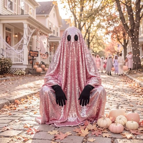 Disco Ghost Costume Adult Halloween