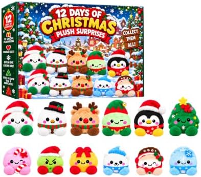12 Days Advent Calendar 2026 Christmas Fun Dumpling for Adult Gifts
