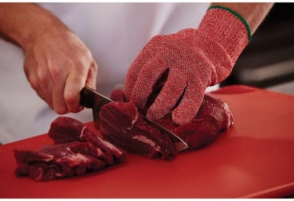 San Jamar Cutting Board,18x24 in,Red CBG182412RDGR - 1 Each