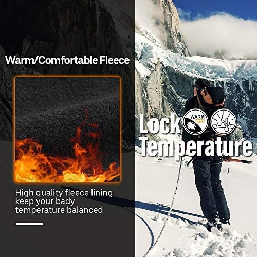 Jessie Kidden Kids Boys Girls Youth Waterproof Hiking Ski Snow Fleece Pants
