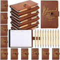 Spakon 60 Pcs Christian Prayer Journals with Pens, English Bible Words