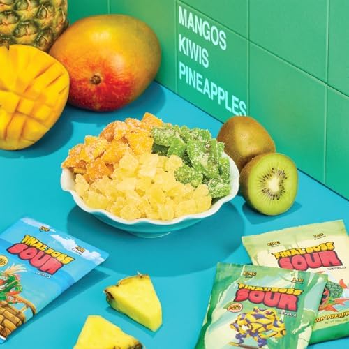 Final Boss Sour Fruit Candy, Tropical Sampler, All Levels, 18 Pack