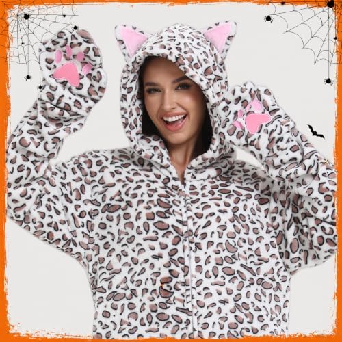 Adult Onesie Pajamas Animal One Piece Costume Halloween Cosplay for Women Men