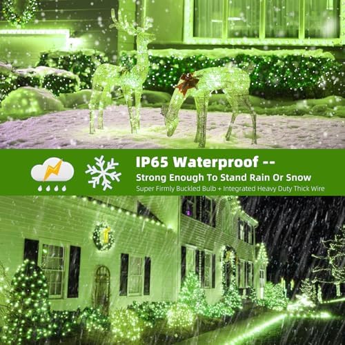 MZD8391 105FT 300LED Christmas Light Outdoor Indoor,Christmas Tree Light