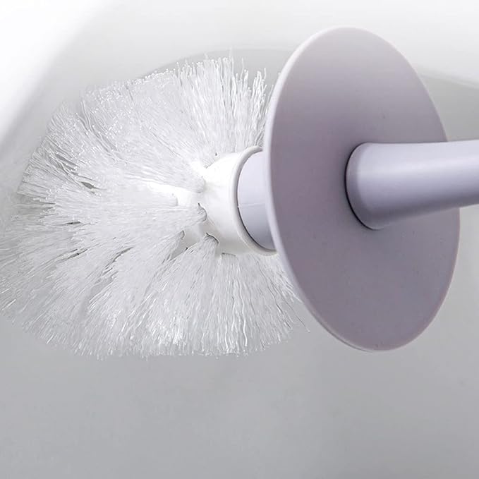 Toilet Cleaner Brush Toilet Bowl Cleaner Brush, Toilet Brush with Long Handle, Hidden Toilet Brush with Durable Scrubbing Bristles for Bathroom Brush for Bathroom