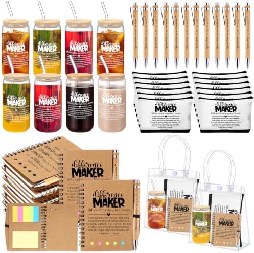 60 Pcs Employee Appreciation Gifts Bulk, Difference Maker Gifts