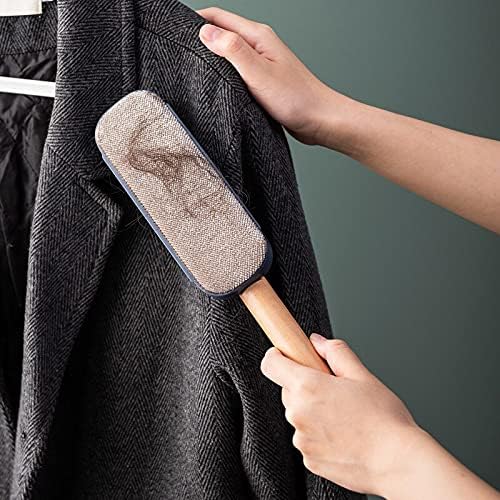 1 Pcs Electrostatic Dust Removal Brush Stick Hair Household Lint Rollers Clothing(Gray)