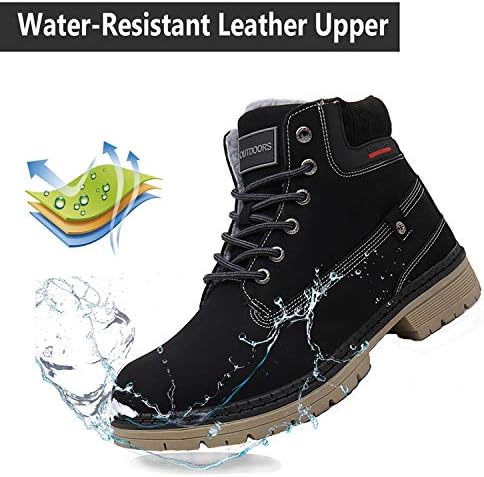 Eagsouni Mens Womens Winter Snow Boots