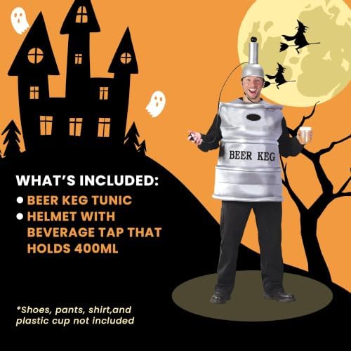 FunWorld Men's Beer Keg Costume