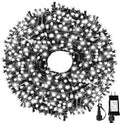 MZD8391 105FT 300LED Christmas Light, Waterproof Christmas Tree Light White
