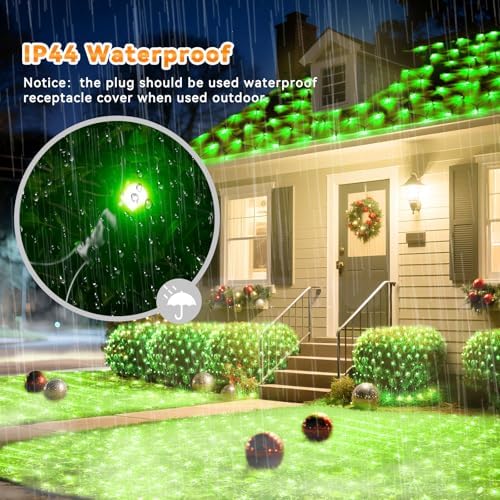 LitHome 21FT x 5FT Christmas Net Lights Outdoor Mesh Lights Connectable