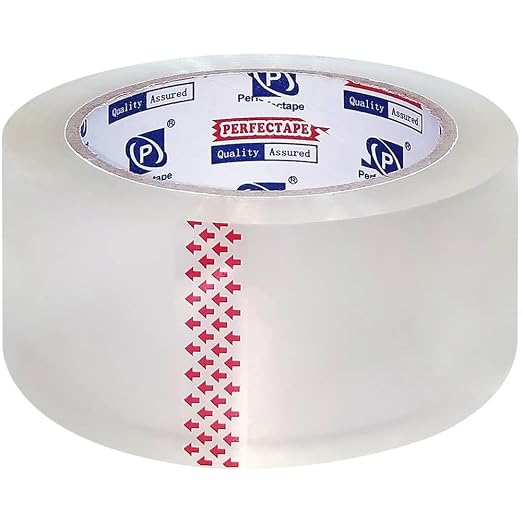 PERFECTAPE Heavy Duty Packing Tape 24 Rolls, Total 1440Y, Clear, 2.8 mil, 1.88 inch x 60 Yards, Ultra Strong, Refill for Packaging and Shipping | Total 1440Y, Ultra Strong, Refill for Packaging and Shipping