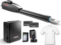 Liftmaster LA400PKGUL Swing Gate Opener Kit - Also Includes (2) 811LM Remotes, Battery Backup, Receiver & Photocell, Gate Sensor, and SMFE Cotton Installer Shirt