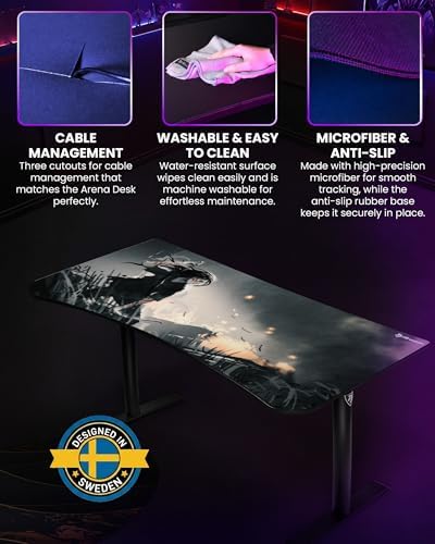 Arozzi Arena Gaming Desk Pad D018