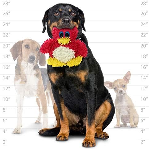 MIGHTY® 2 Pack Microfiber Medium Penguin Dog Toys | Ultra Durable Plush Toy with Multiple Layers & Reinforced Seams , Washable and Floats , Mighty® Construction