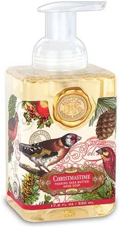 Michel Design Works Foaming Hand Soap, Christmastime, 17.8 Fluid Ounce